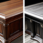 Here are two high-quality image prompts for Stable Diffusion XL, designed to generate professional images of wood restoration:
